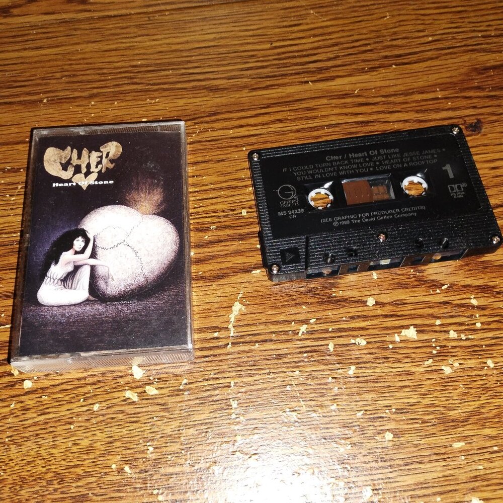 Cher - Heart of Stone on cassette (WEA Music)